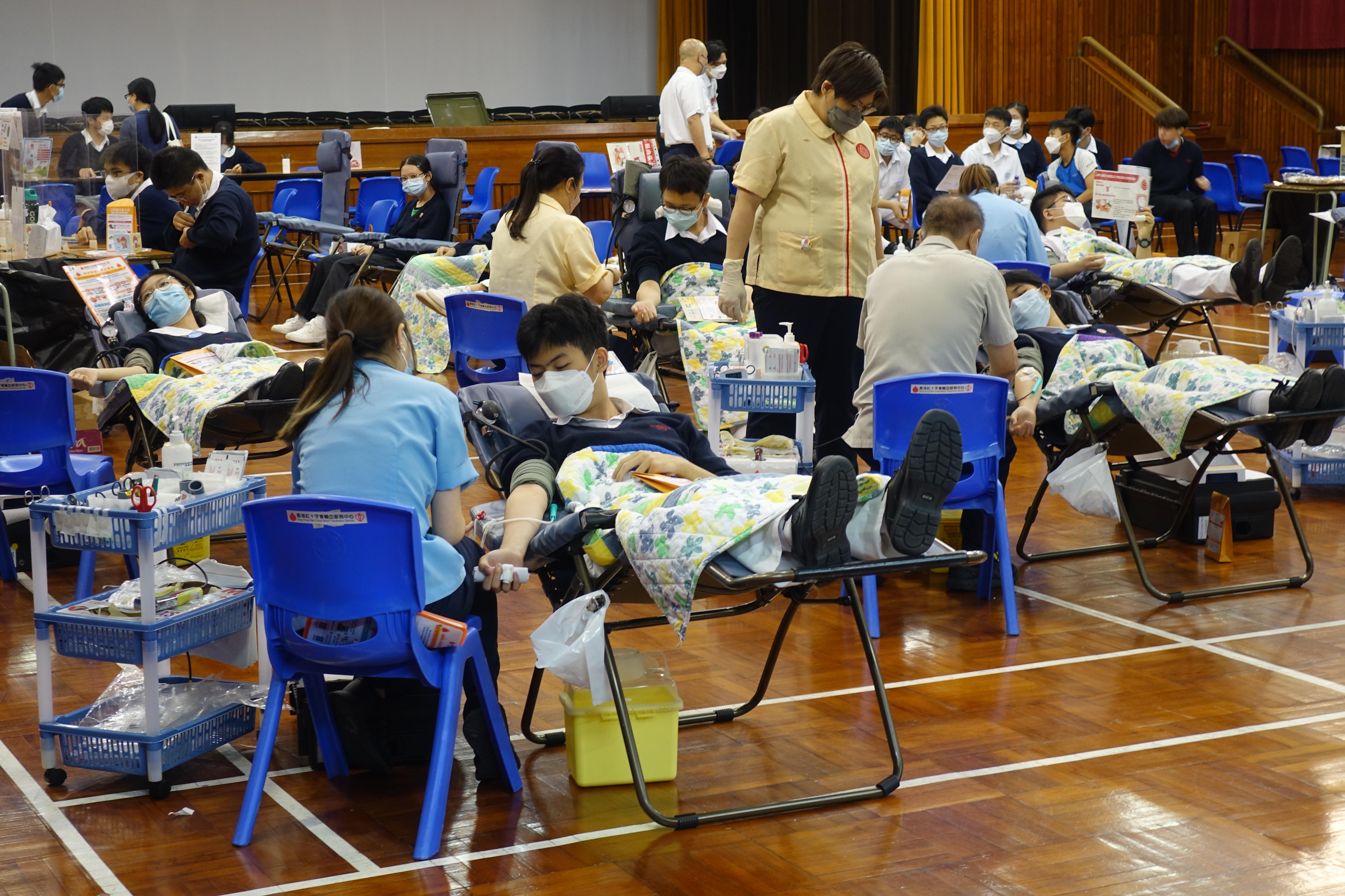 2022年香島捐血日 迎難而上 順利完成
